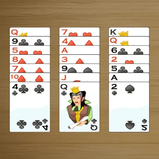 Simple Free Cell Solitaire